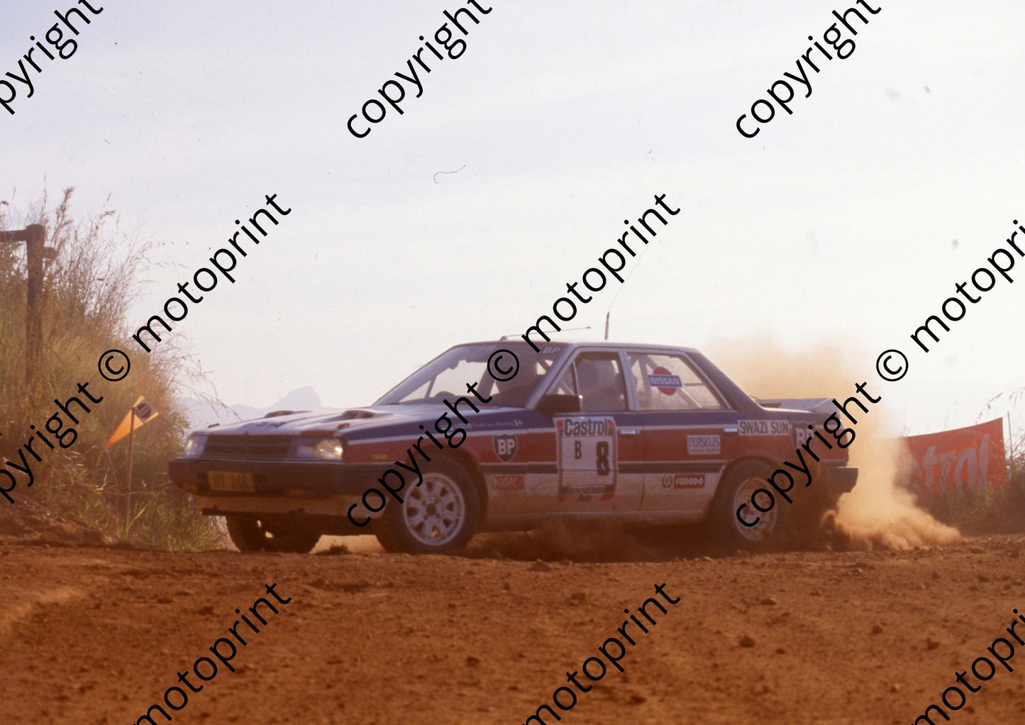 1988 Castrol Intnl 8 Jannie Habig, Ewald van Rensburg Nissan Skyline (courtesy Roger Swan) (5)