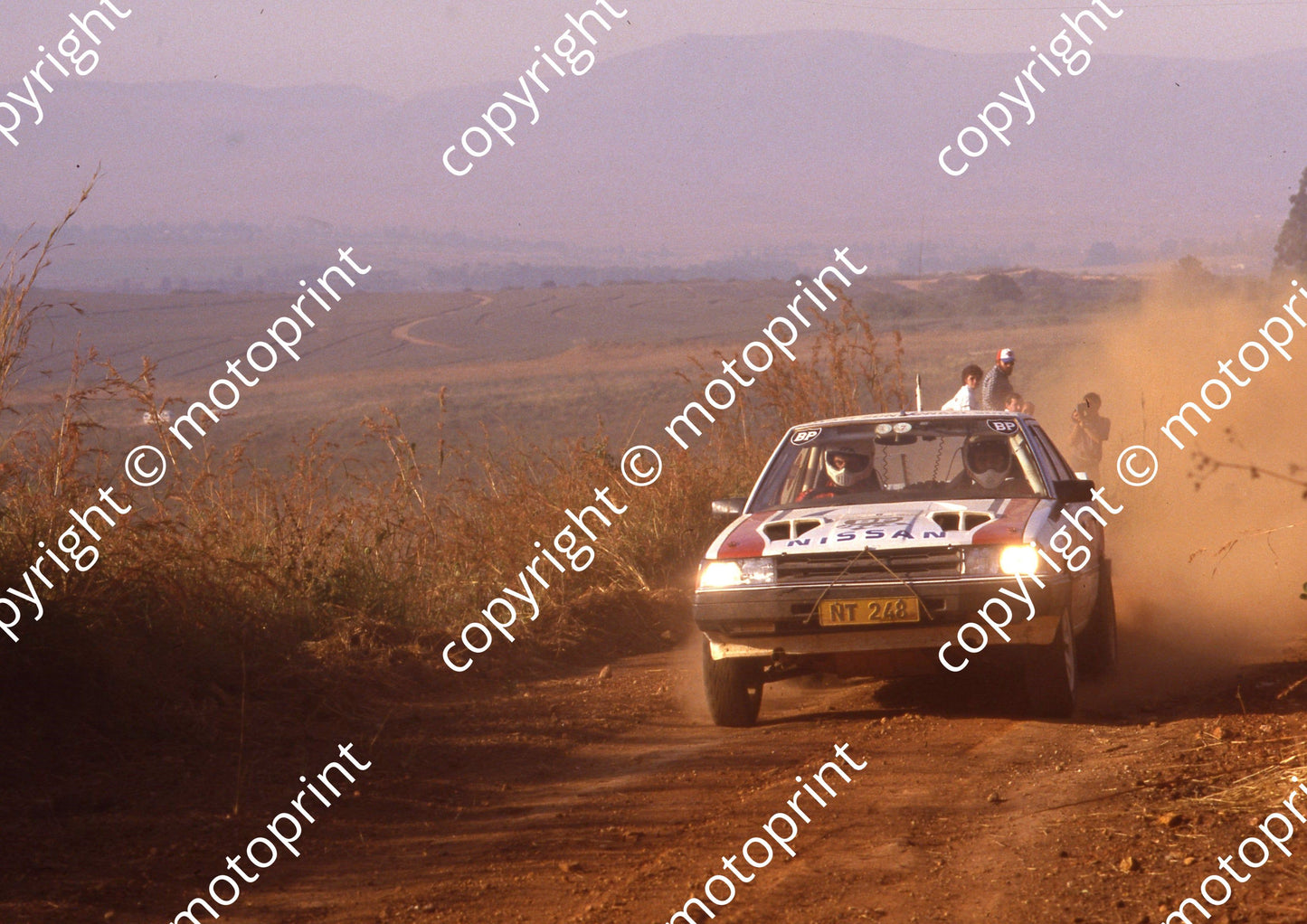 1988 Castrol Intnl 8 Jannie Habig, Ewald van Rensburg Nissan Skyline (courtesy Roger Swan) (6)