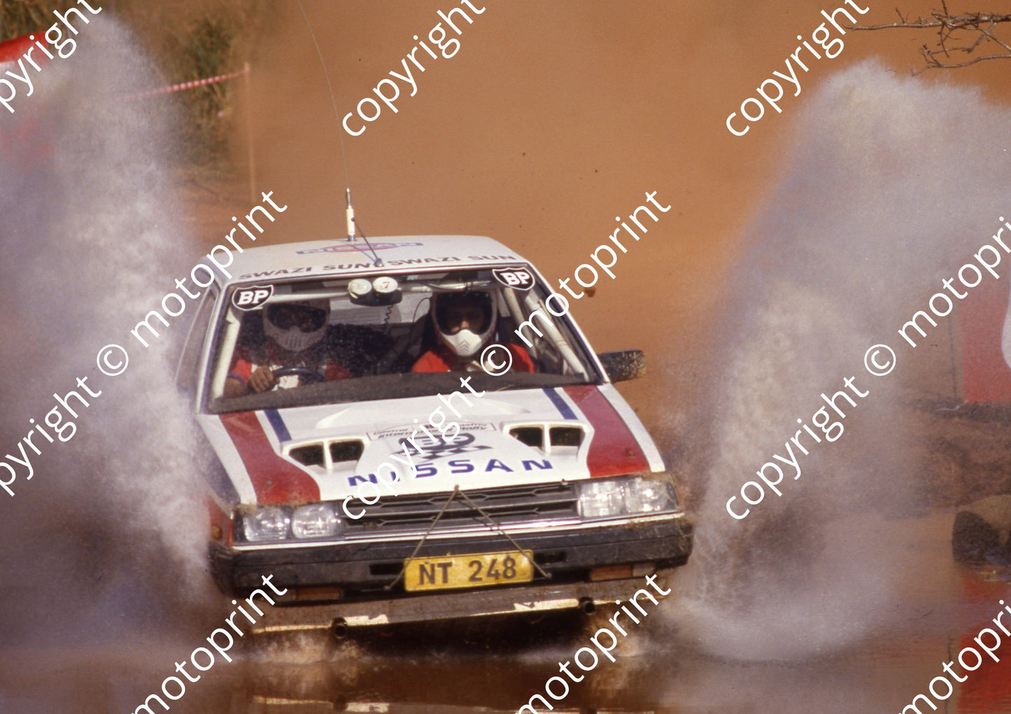 1988 Castrol Intnl 8 Jannie Habig, Ewald van Rensburg Nissan Skyline (courtesy Roger Swan) (7)