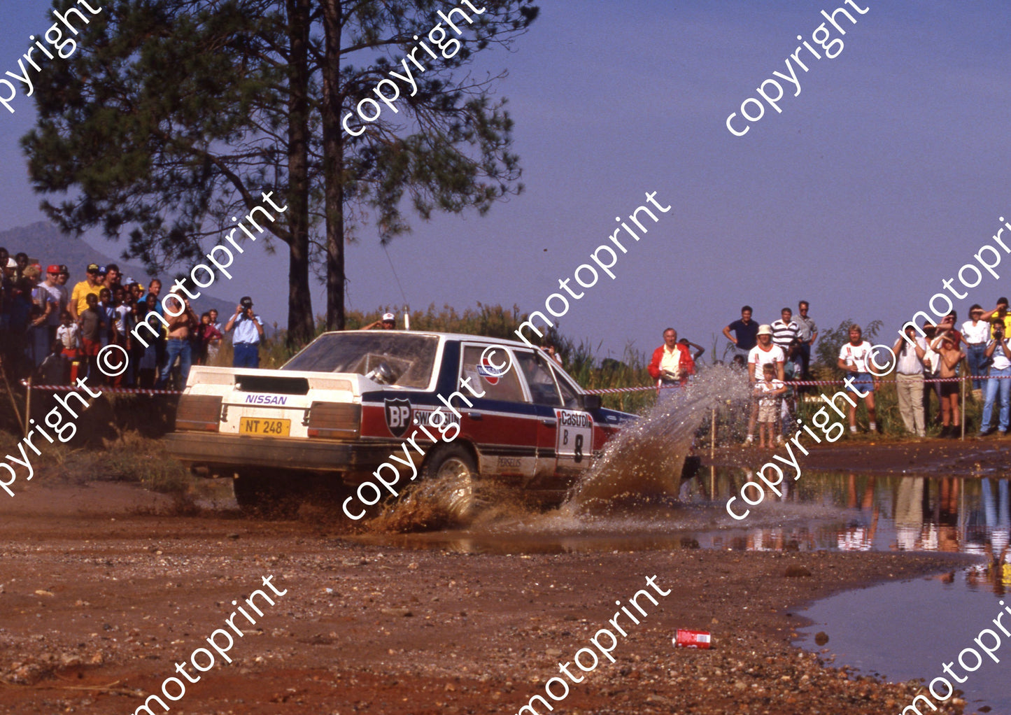 1988 Castrol Intnl 8 Jannie Habig, Ewald van Rensburg Nissan Skyline (courtesy Roger Swan) (9)