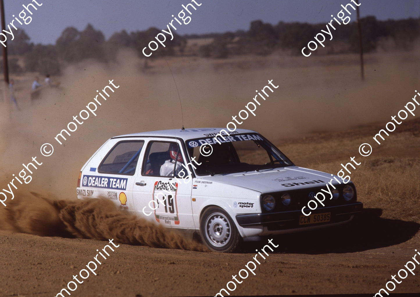 1988 Castrol Intnl Rally 19 Frank Lindermann, Johan Sieling Golf (Colin Watling Photographic) (41)
