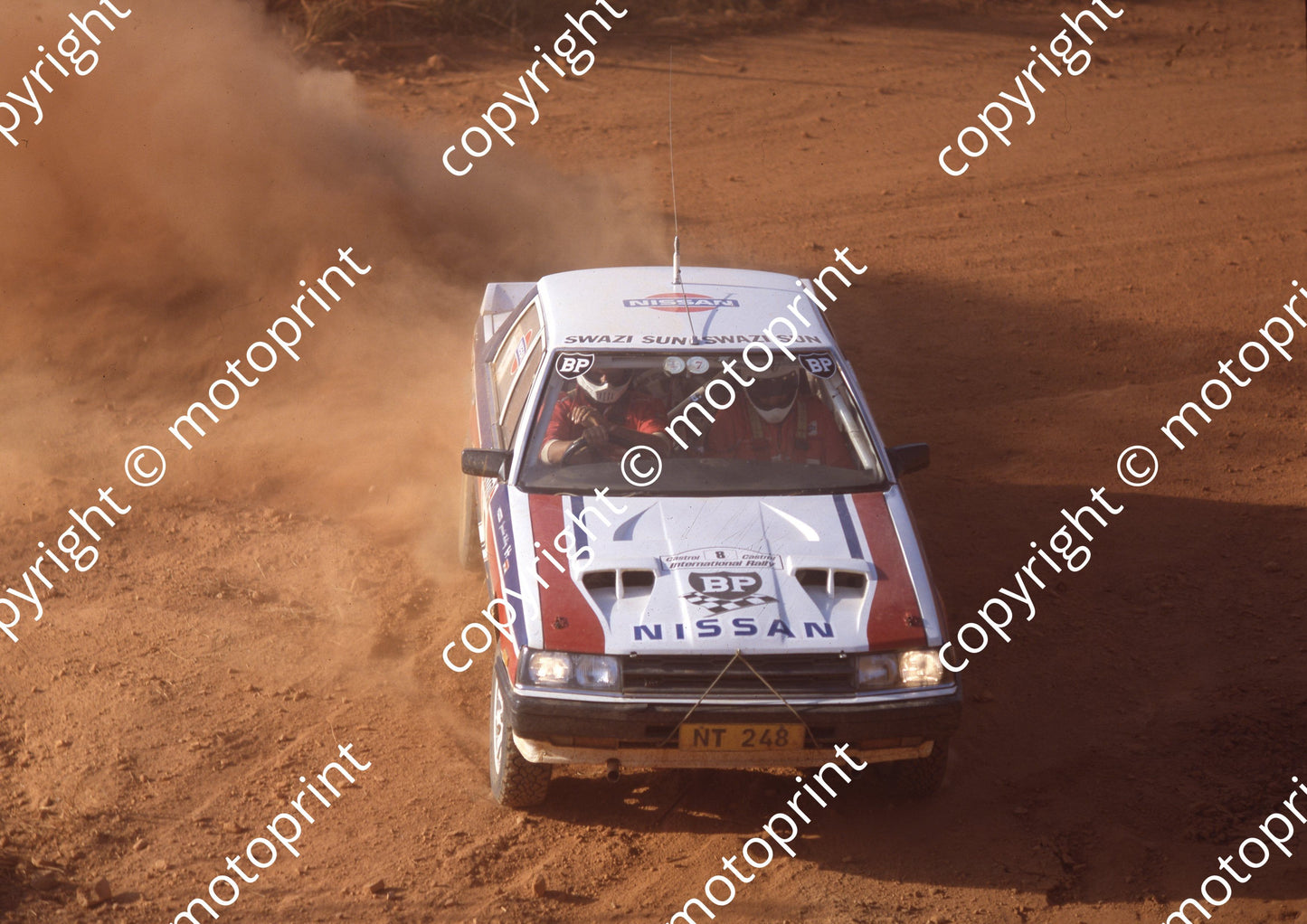 1988 Castrol Intnl Rally 8 Jannie Habig, Ewald van Rensburg Skyline (Colin Watling Photographic) (42)