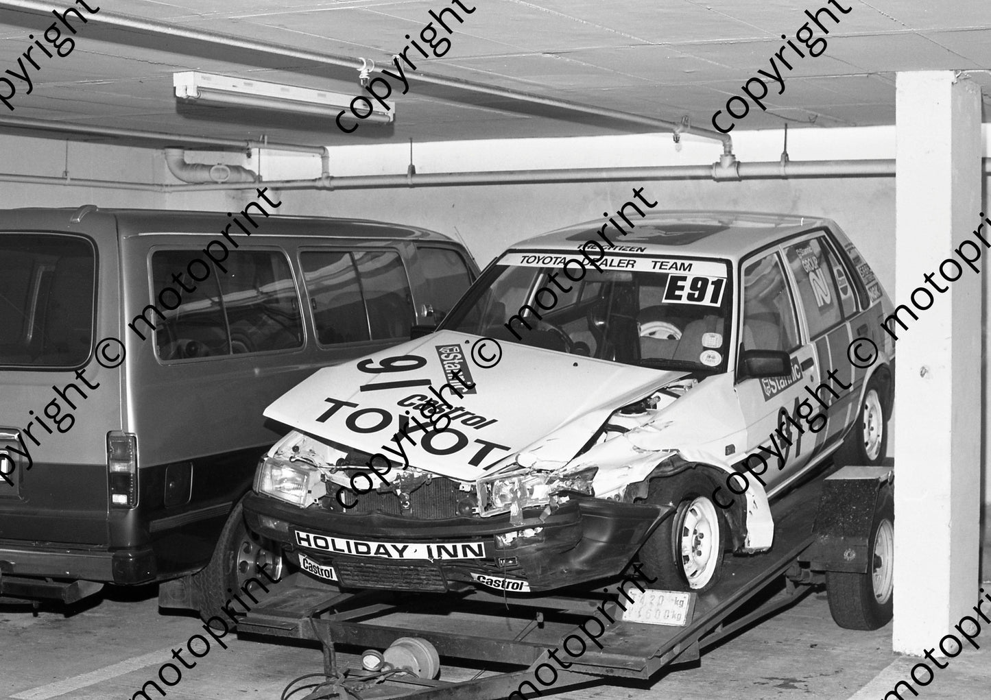 1988 Dbn Stannic 91 Leon Mare Toyota Conquest NOTE FRONTAL DAMAGE (Colin Watling Photographic) (24)