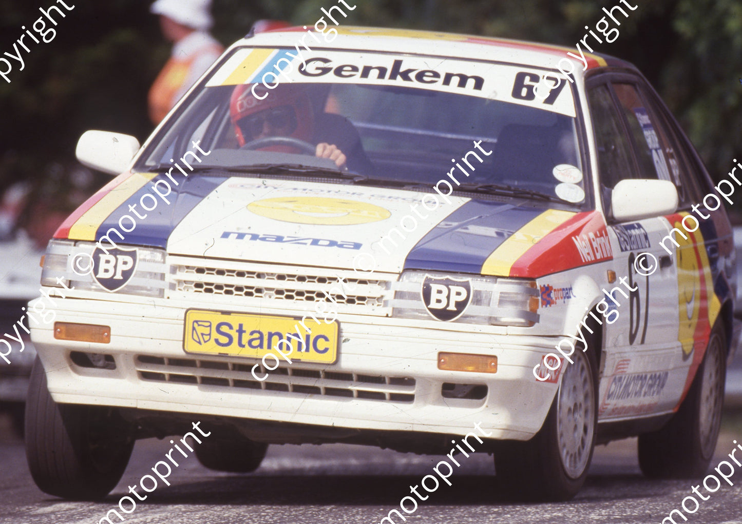 1988 Dbn street Stannic 67 Neil Brink Mazda 323EGi (Colin Watling Photographic) (22)