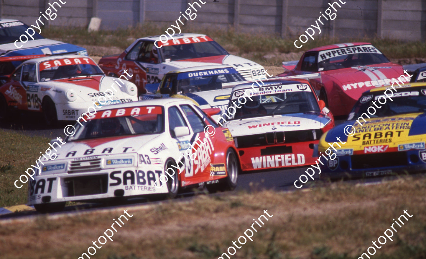 1988 Killarney Wesbank 3 Hepburn 1 Viana 2 Morgenrood 18 Dunkerley 13 Driver 29 Sorensen 7 Raasch (Colin Watling Photographic) (7)