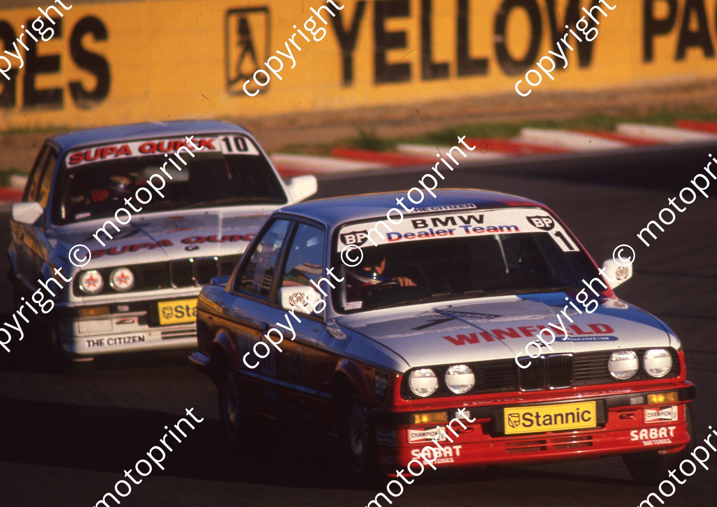 1988 Kya Stannic 1 Tony Viana BMW325S 10 Peter Lanz BMW325i (Colin Watling Photographic) (8)