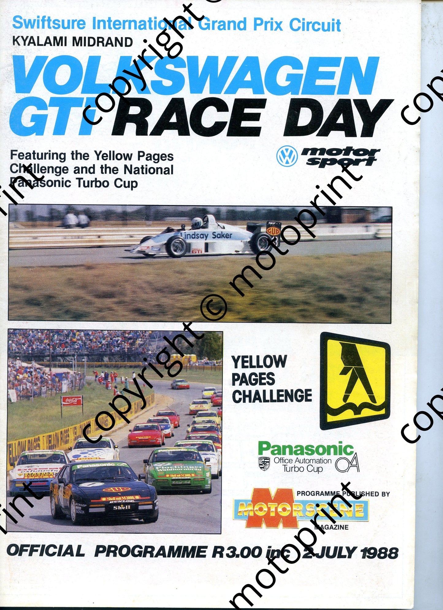 1988 Kya VW GTi Yellow Pages711