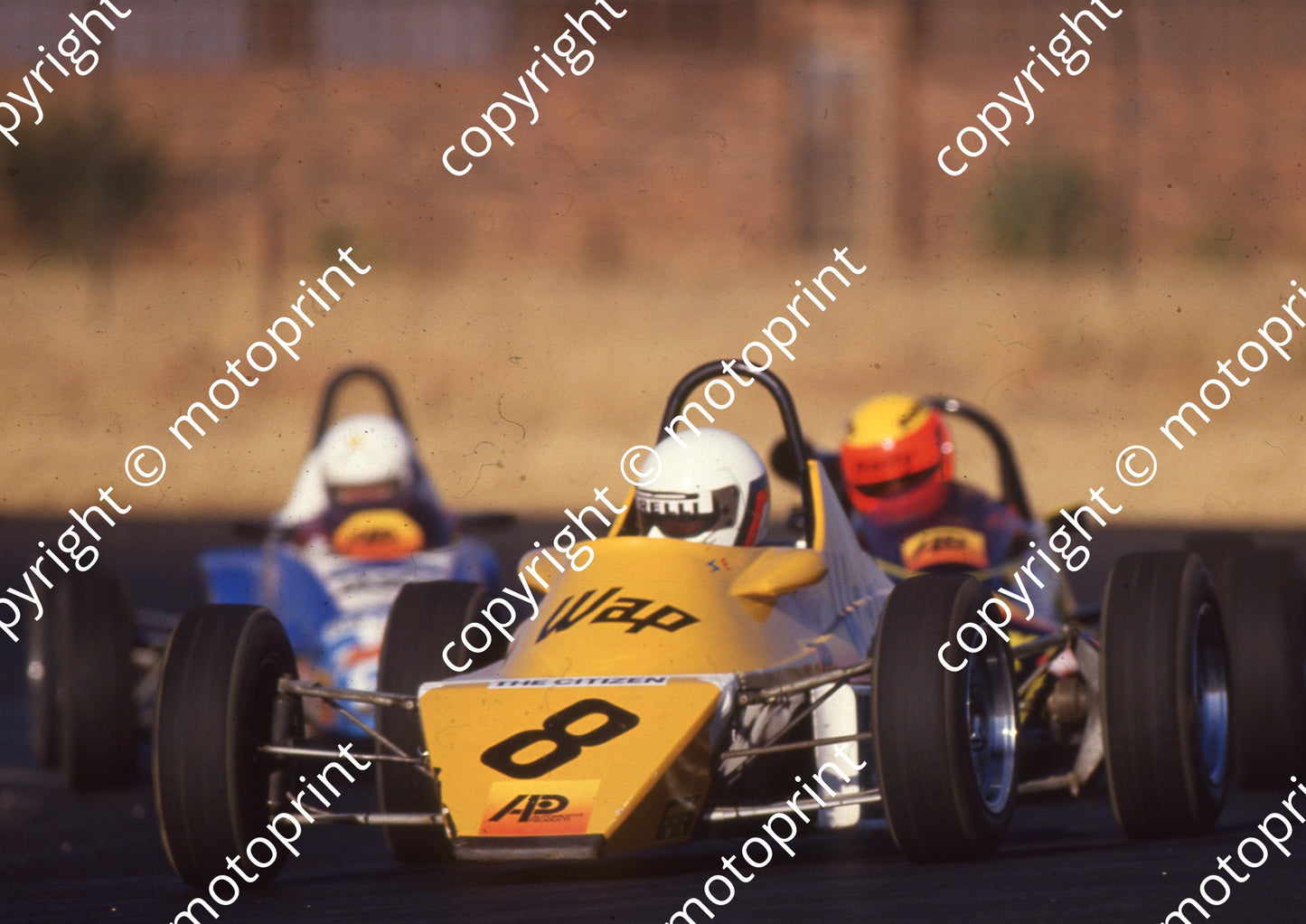 1988 Lichtenburg FF 8 Hilton Cowie Ray 83F 12 Andy Kiel Reynard RF84 67 Basi l Mann MAD(Colin Watling Photographic) (14)
