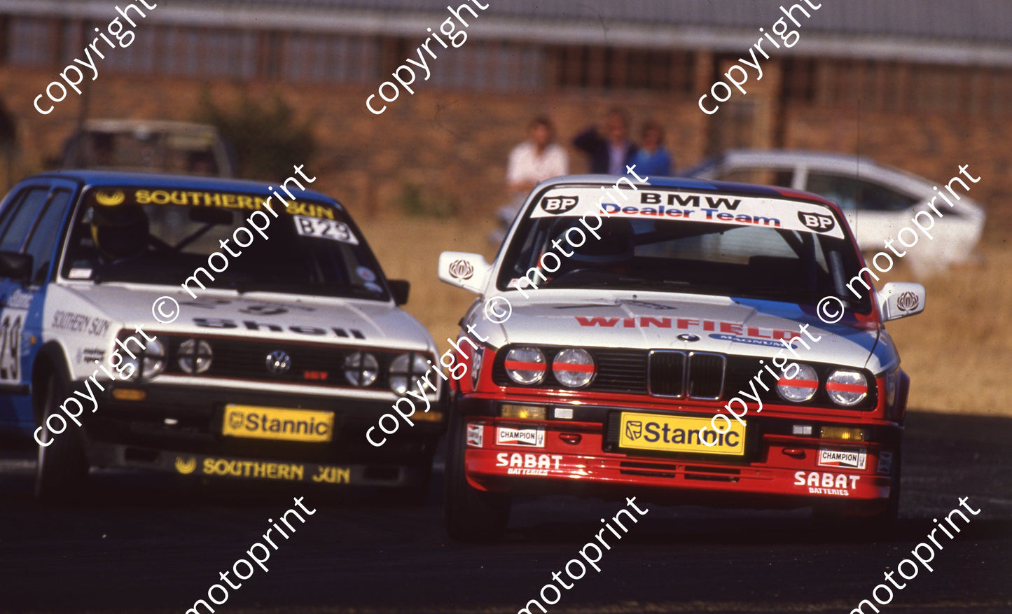 1988 Lichtenburg Stannic 1 Tony Viana BMW325S 29 Terry Moss Golf 16V (Colin Watling Photographic) (98)