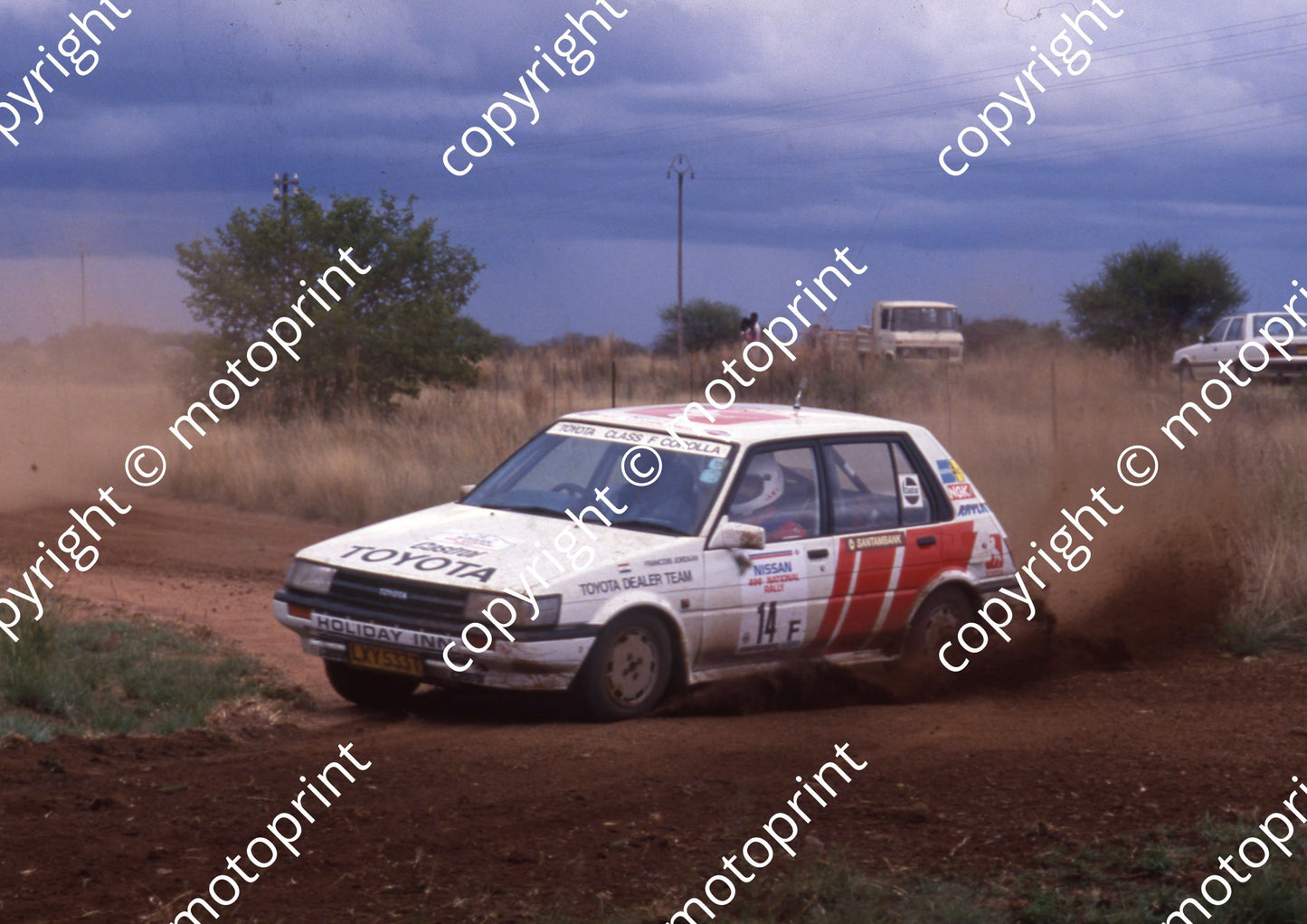 1988 Nissan 400 14 Roelof Fekken Francois Jordaan Toyota Conquest(courtesy Roger Swan) (4)