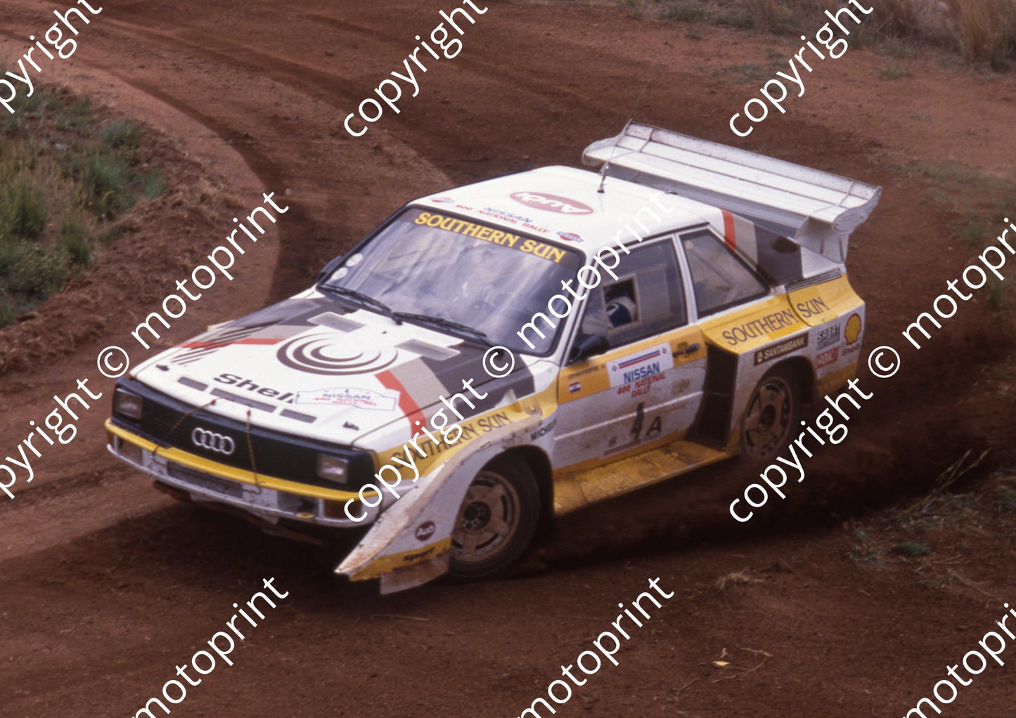 1988 Nissan 400 4 Johan Evertse, Steve Harding Audi Sport S1 (courtesy Roger Swan) (5)