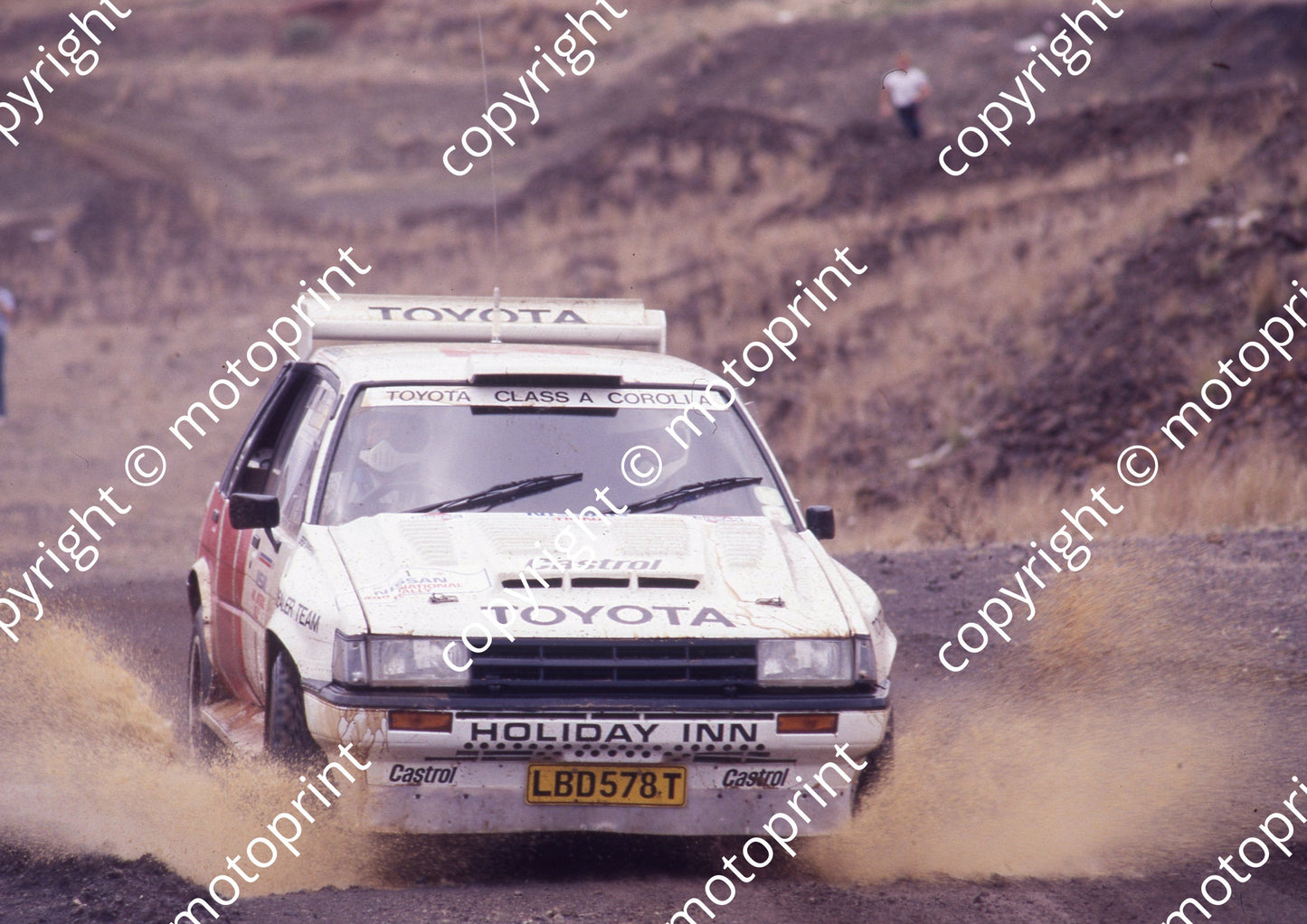 1988 Nissan 400 Rally 1 Serge Damseaux, Vito Bonafede Conquest (Colin Watling Photographic) (43)