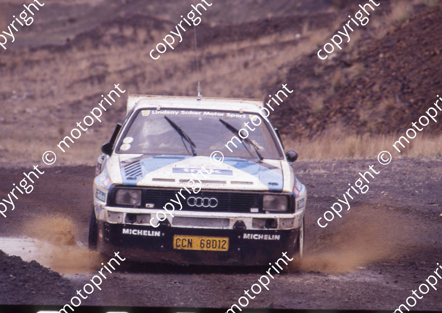 1988 Nissan 400 Rally 3 Geoff Mortimer, Franz Boshoff Audi Sport Quattro (Colin Watling Photographic) (25)