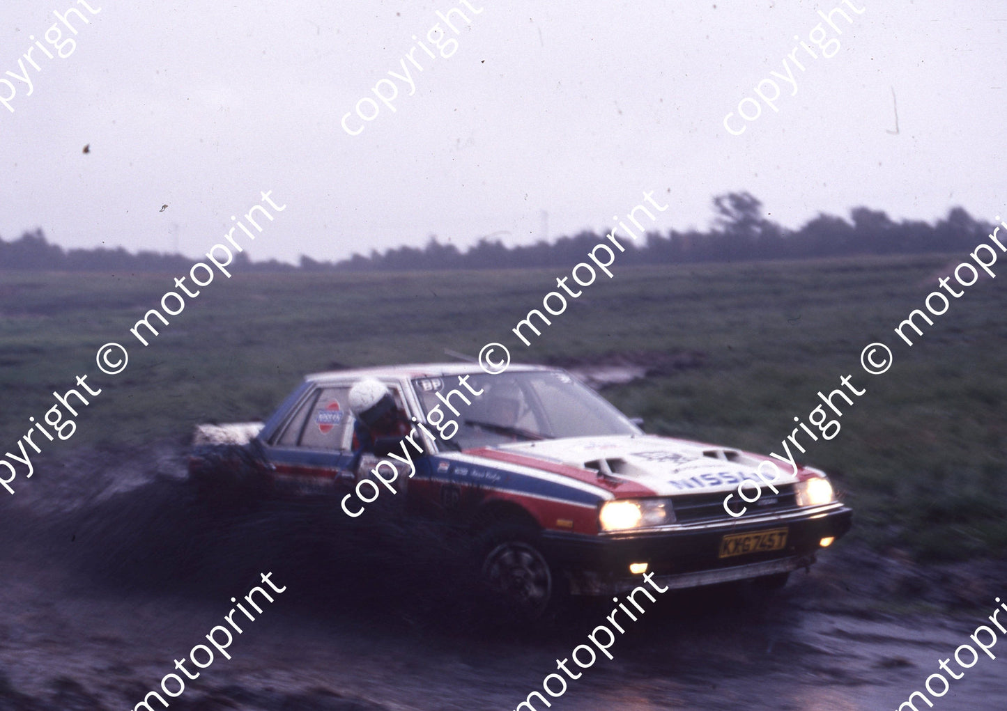 1988 Nissan 400 Rally 9 Kassie Coetzee NOTE NAVIGATING , Wiley Harrington Skyline BLURRED (Colin Watling Photographic) (55)