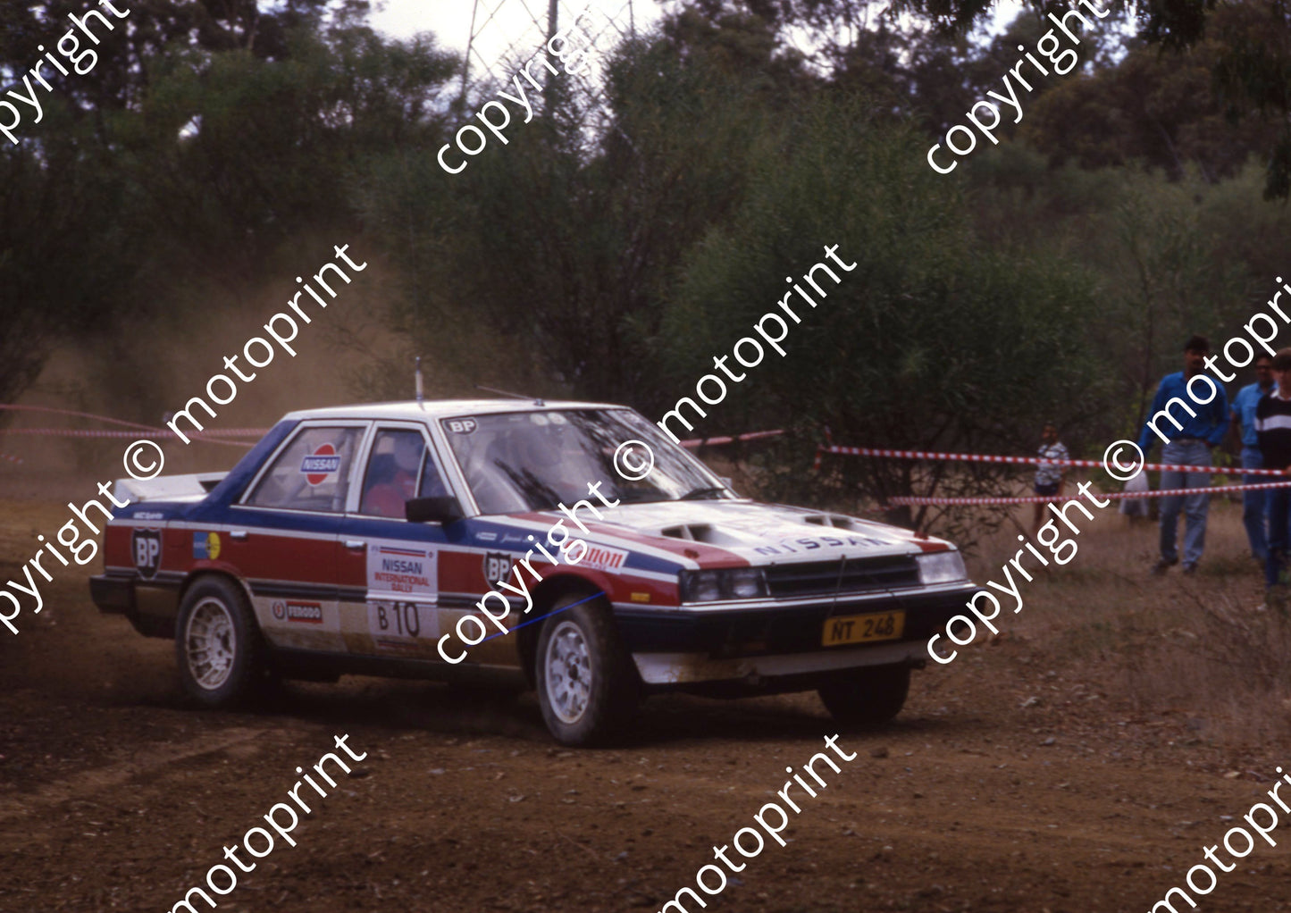 1988 Nissan Intnl 10 Jannie Habig, Ewald van Rensburg Skyline (courtesy Roger Swan) (148)