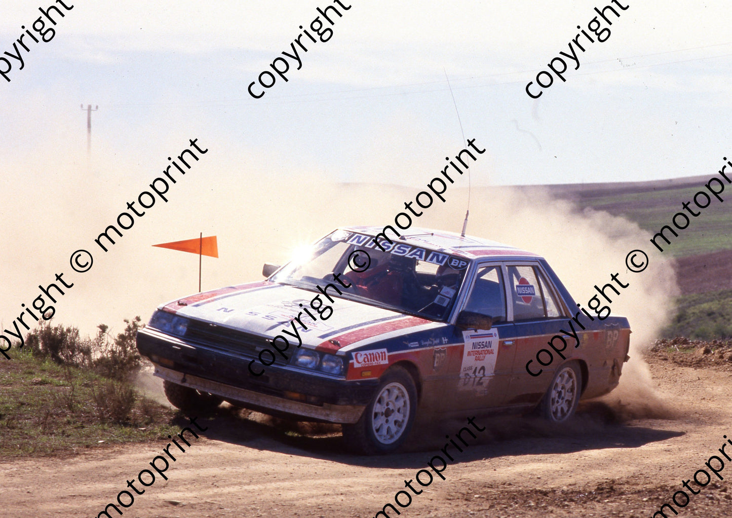 1988 Nissan Intnl 12 Dickie Klaver, Douglas Judd Skyline (courtesy Roger Swan) (146)