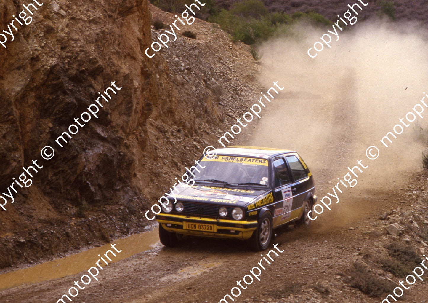 1988 Nissan Intnl 21 E Miranda, T Vilaca-Tomas VW Golf GTi (courtesy Roger Swan) (6)