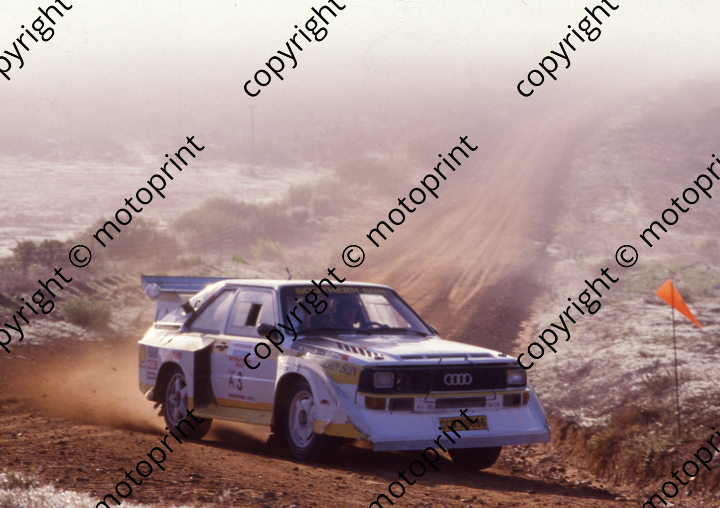 1988 Nissan Intnl 3 Sarel van der Merwe, Franz Boshoff Audi Quattro S1 (courtesy Roger Swan) (1)