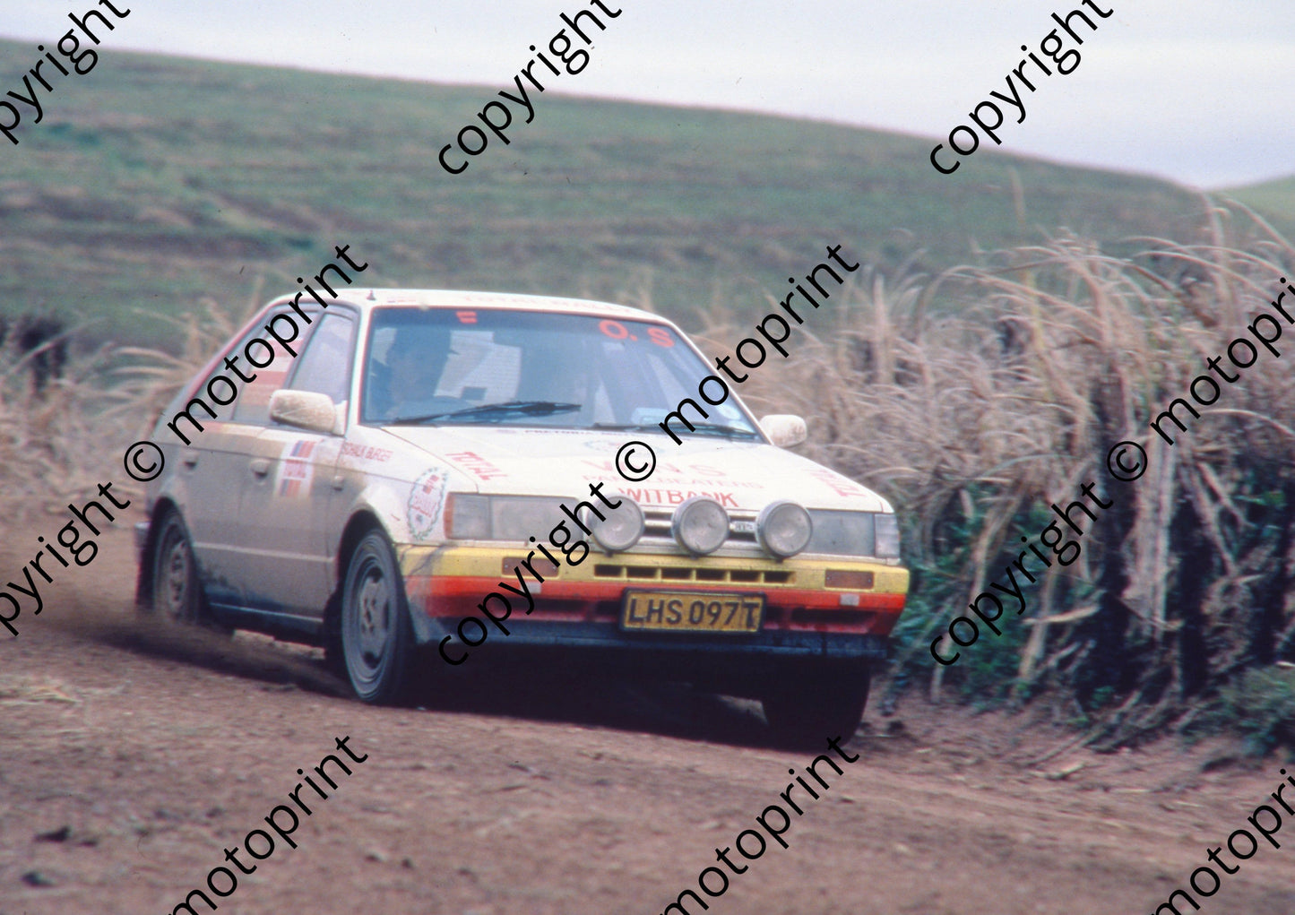 1988 Total 301 S Burger, SM Burger Mazda 323EGi (courtesy Roger Swan) (25)