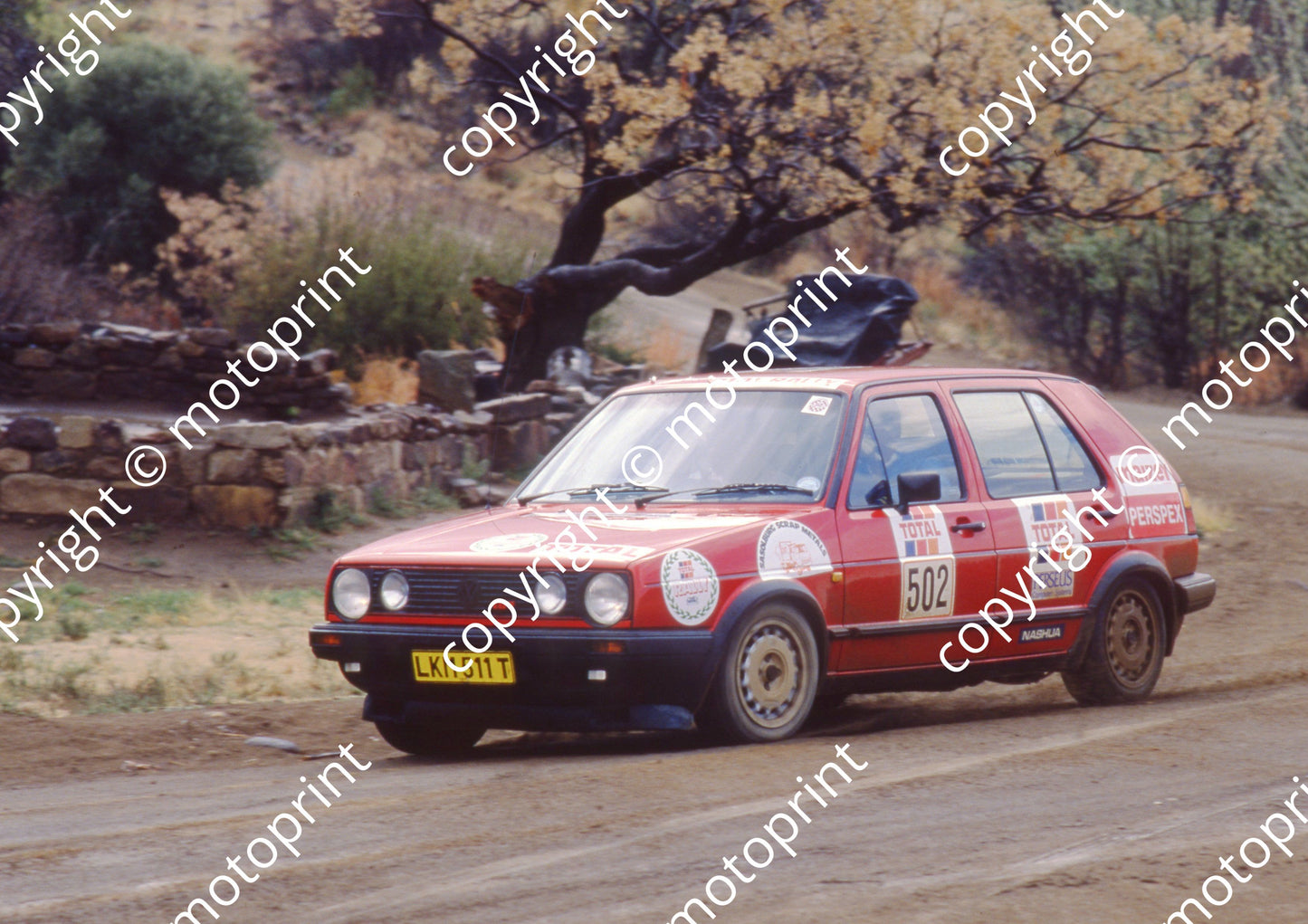 1988 Total 502 J Krugel, A van Zyl Golf GTi (courtesy Roger Swan) (3)