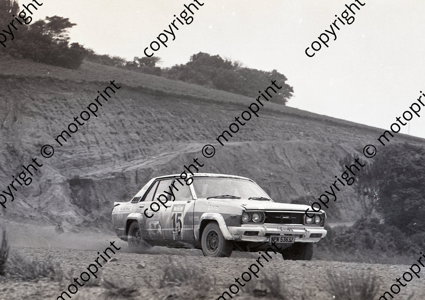 1988 Tour de Valvoline Rally 15 Fred Janschek, Tony Babb Stanza (Colin Watling Photographic) (2)
