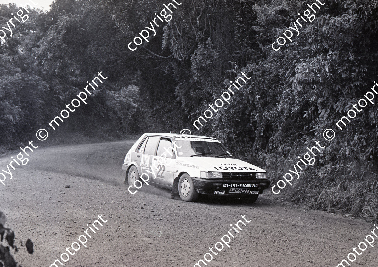 1988 Tour de Valvoline Rally 22 Roelof Fekken, Francois Jordaan Conquest (Colin Watling Photographic) (42)(1)