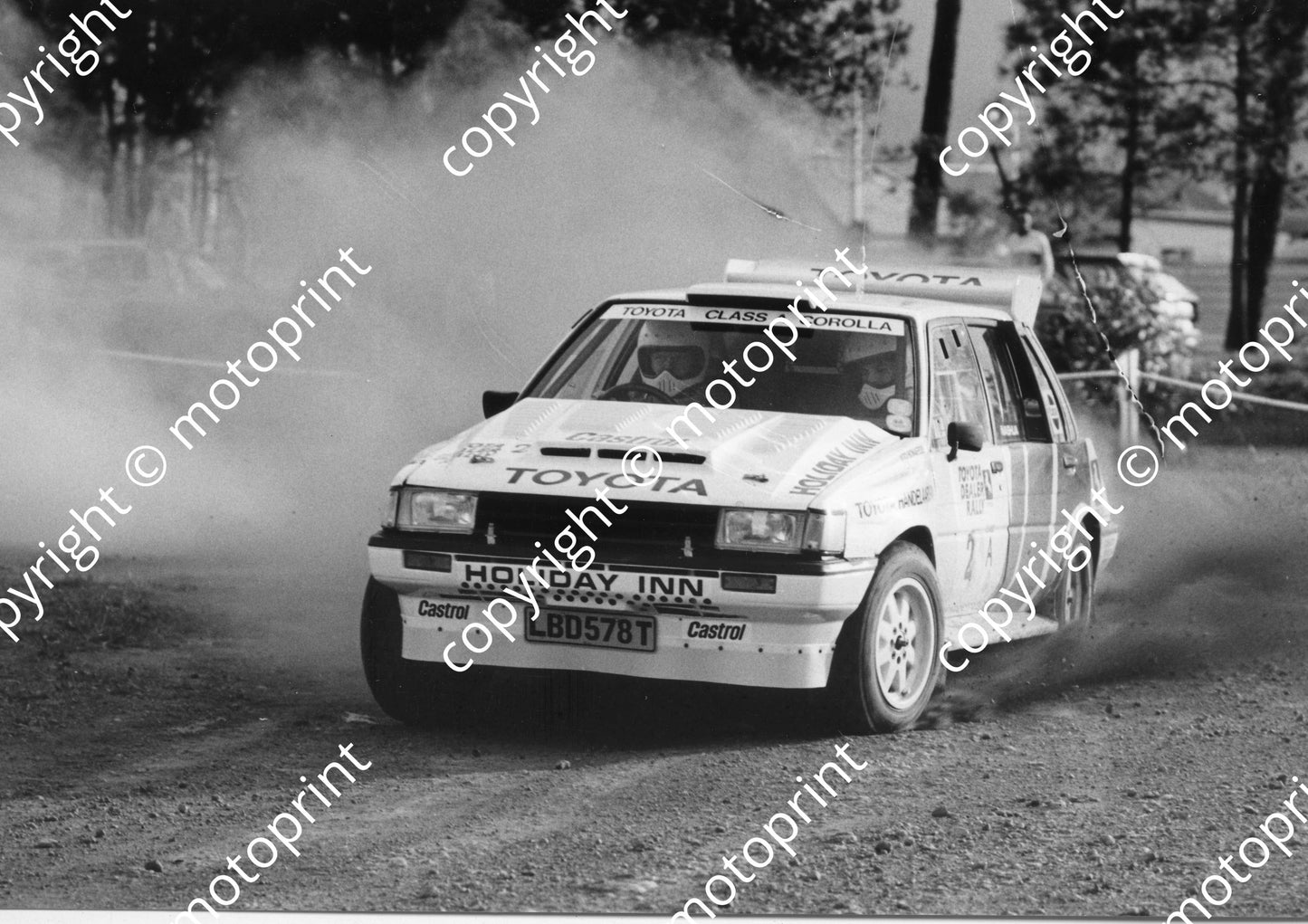 1988 Toyota Dealer Rally 2 Serge Damseaux, Vito Bonafede Toyota (Courtesy R Swan) (1)