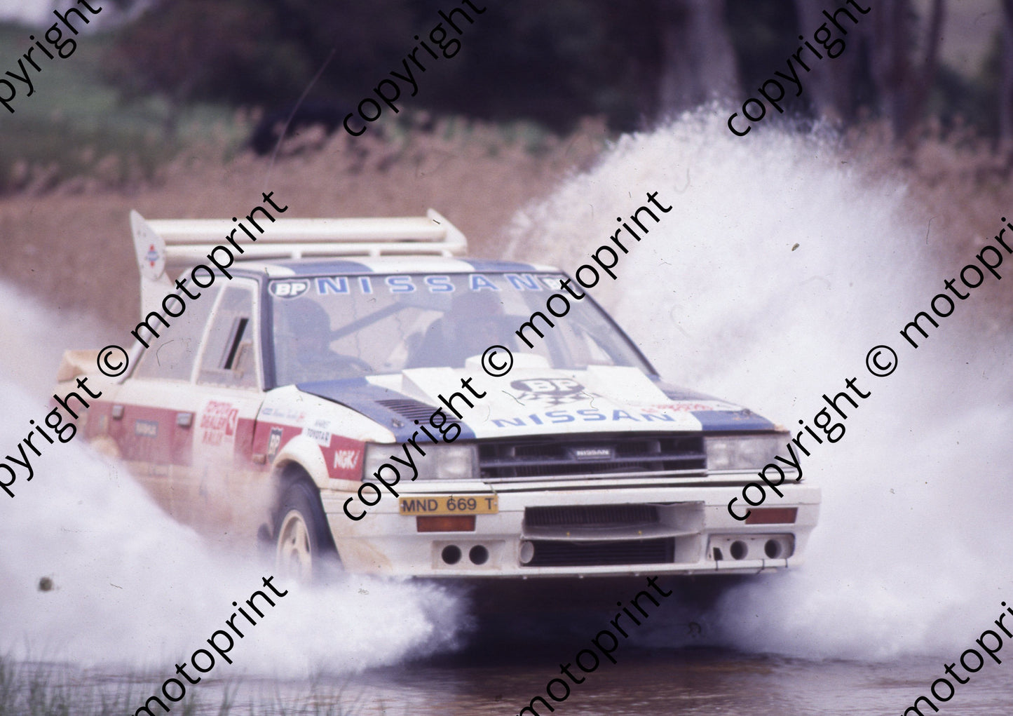 1988 Toyota Dealer Rally 4 Hannes Grobler, Piet Swanepoel Skyline 4WD (Colin Watling Photographic) (2)