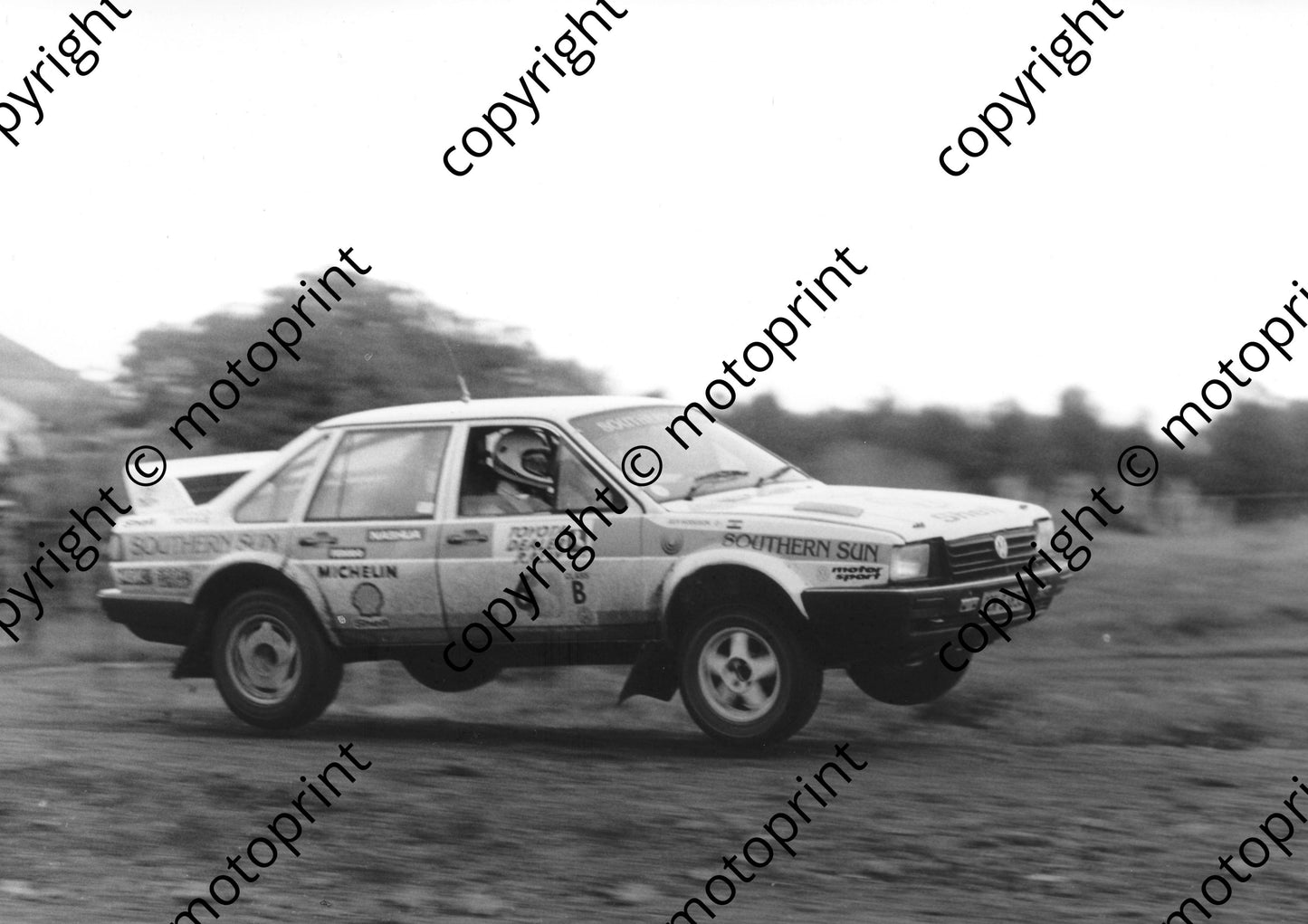 1988 Toyota Dealer Rally 6 Nic de Waal, Guy Hodgson Passat (courtesy R Swan) (7)