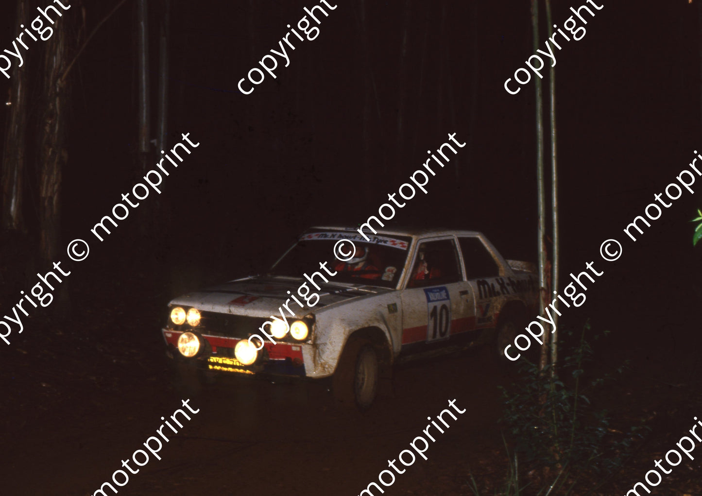 1988 Valvoline Rally 10 Peter Alterskye, Tim Watson Conquest (Colin Watling Photographic) (10)