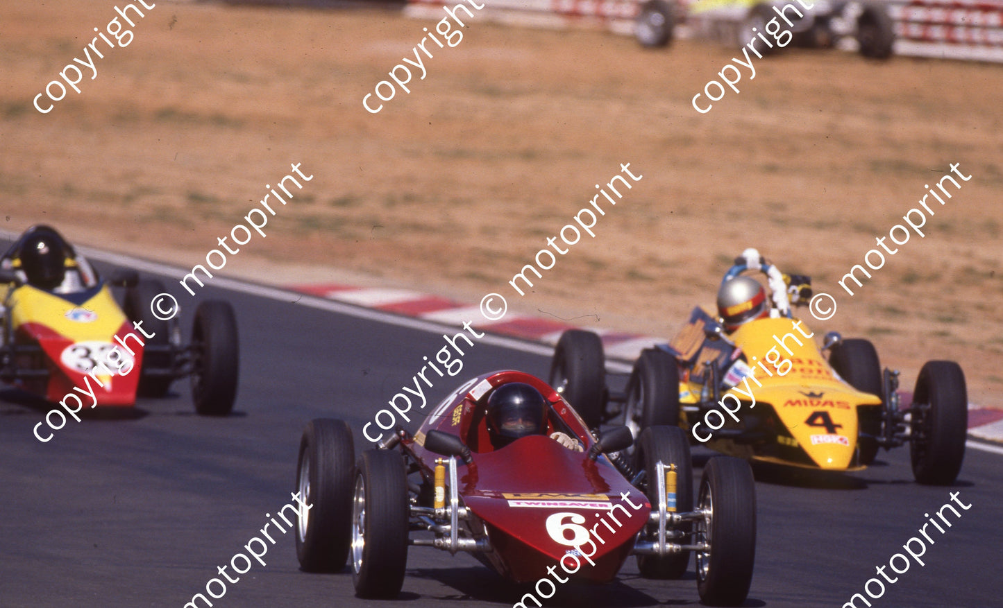 1988 Welkom FV 6 Geoff Thornton Mantis 4 Alan Kernick Tasman (Colin Watling Photographic) (2)