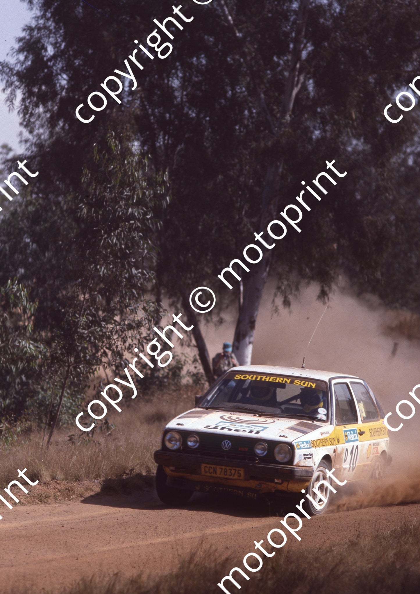 1988 Wesbank Rally 10 Glyn Hall, Martin Botha Golf(Colin Watling Photographic) (49)
