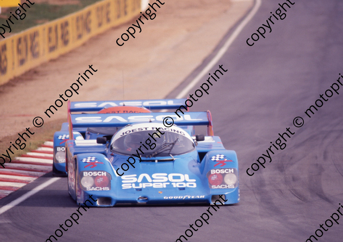 1988 Yellow Pages 1 Klaus Ludwig Porsche 962C (Colin Watling Photographic) (25)