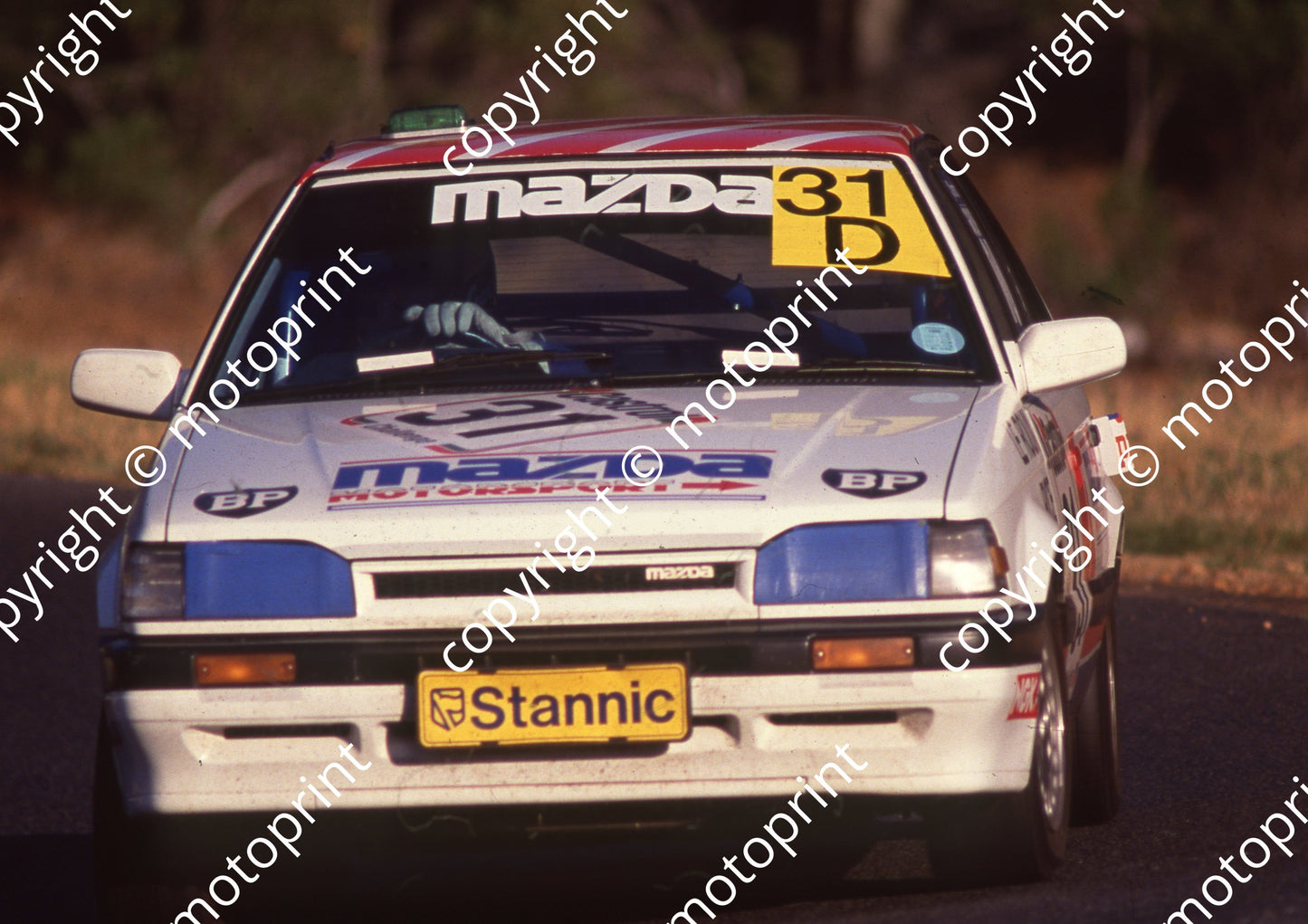 1989 KIllarney Castrol 6 Hr 31 Clive Rice, Garth le Roux Mazda 323EGi (Colin Watling Photography) (6)