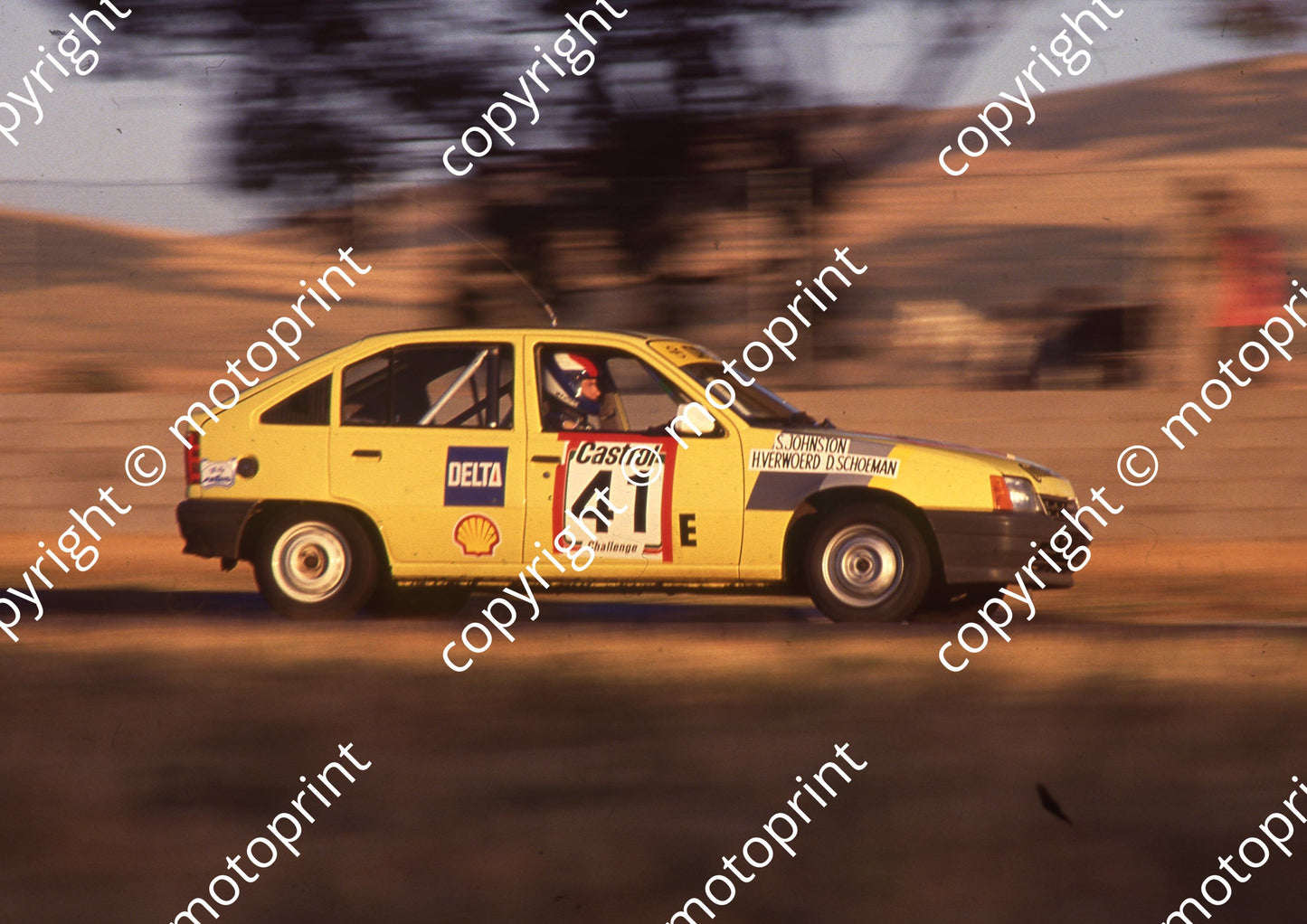 1989 KIllarney Castrol 6 Hr 41 Stuart Johnston, Hendrik Verwoerd, Deon Schoeman Kadett Cub (Colin Watling Photography) (107)