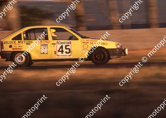 1989 KIllarney Castrol 6 Hr 45 Robin, Greg van Noord, Michael Sapiro Kadett Cub (Colin Watling Photography) (84)