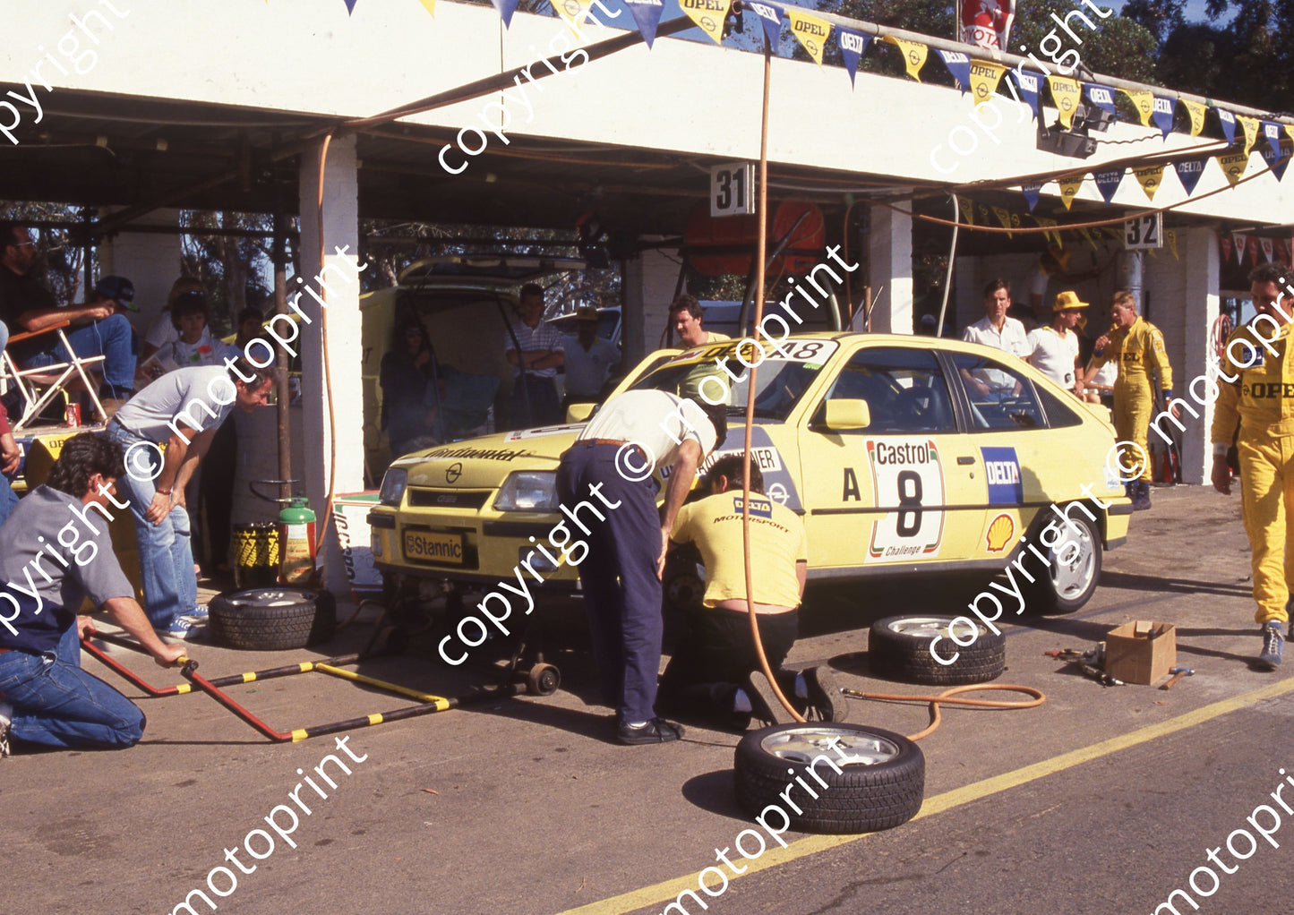 1989 KIllarney Castrol 6 Hr 8 Roddy Turner, Nic de Waal Opel Kadett 16V (Colin Watling Photography) (142)
