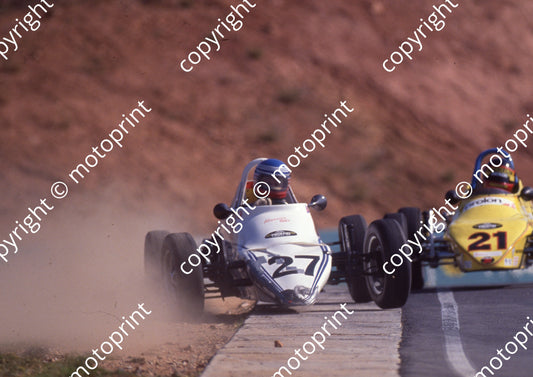 1989 Kya FV 27 Brian Wagner Harrier 21 Dieter Leichter Tasman R4 (Colin Watling Photographic) (25)