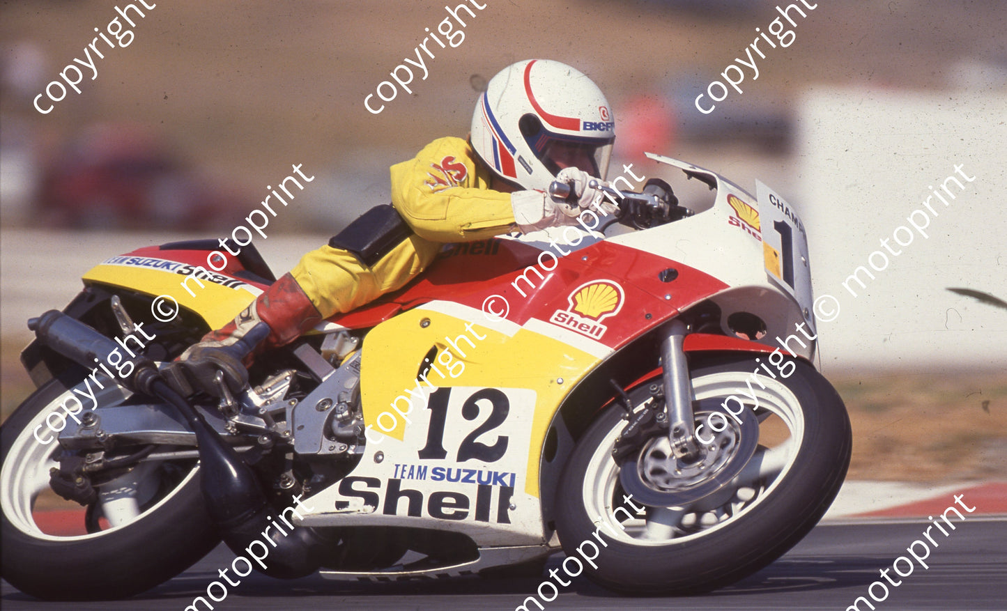 1989 Kya MC 12 Steve Behrens Suzuki RGV (Colin Watling Photographic) (90)