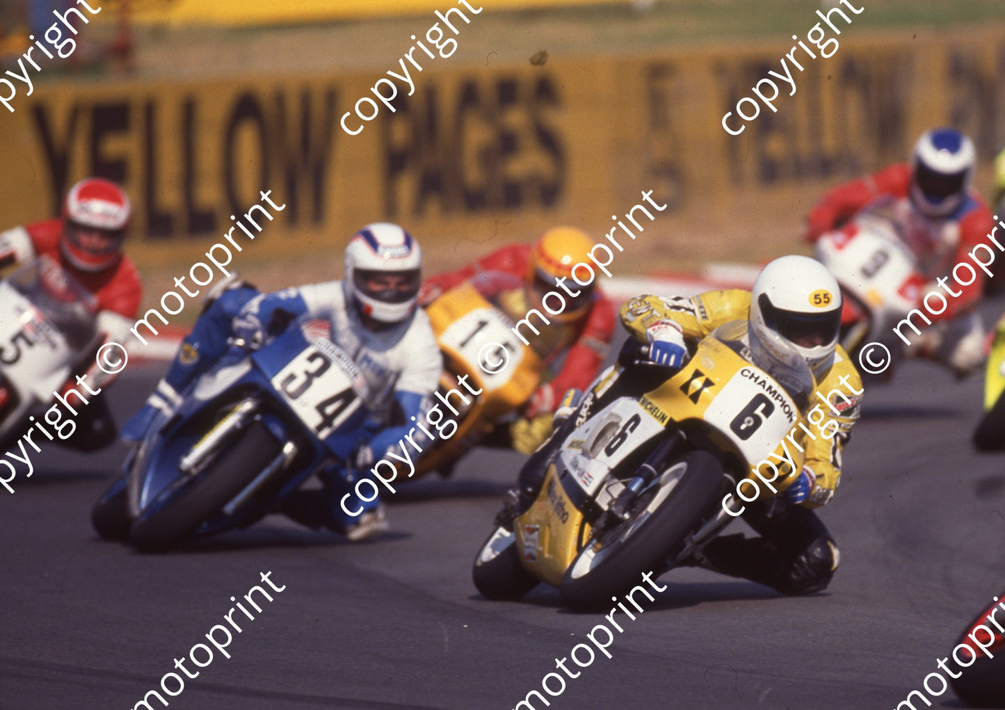 1989 Kya MC 6 34 Mike H Wilson Yamaha TZ 15 Danny Bristol HOnda RS (Colin Watling Photographic) (33)