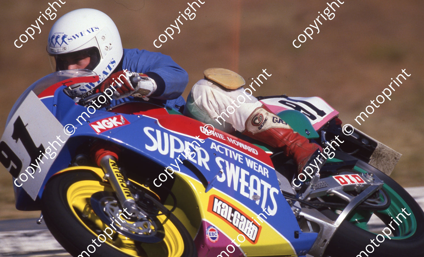 1989 Kya MC 91 Trevor Crookes Yamaha TZR (Colin Watling Photographic) (1)
