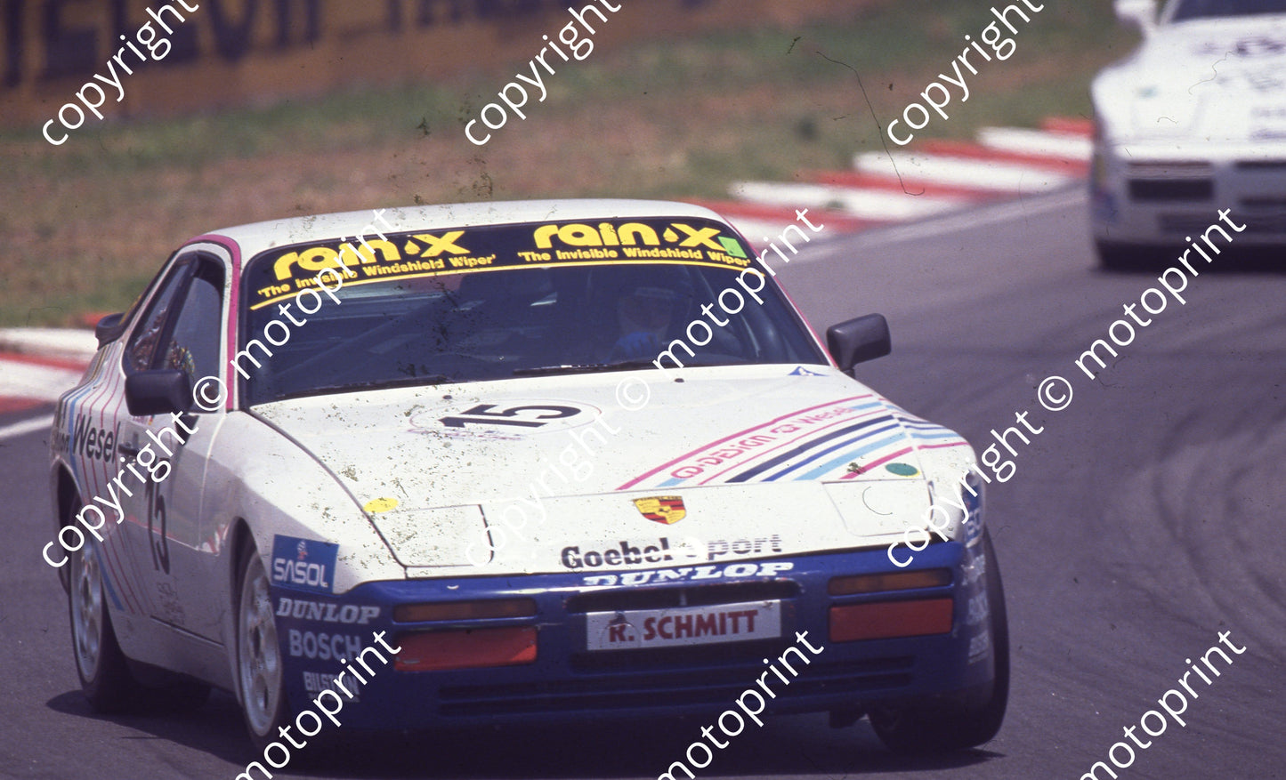 1989 Kya Porsche World Cup 15 Rudiger Schmitt (Colin Watling Photographic) (58)
