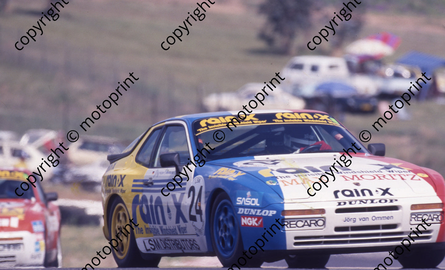 1989 Kya Porsche World Cup 24 Jorg van Ommen (Colin Watling Photographic) (51)
