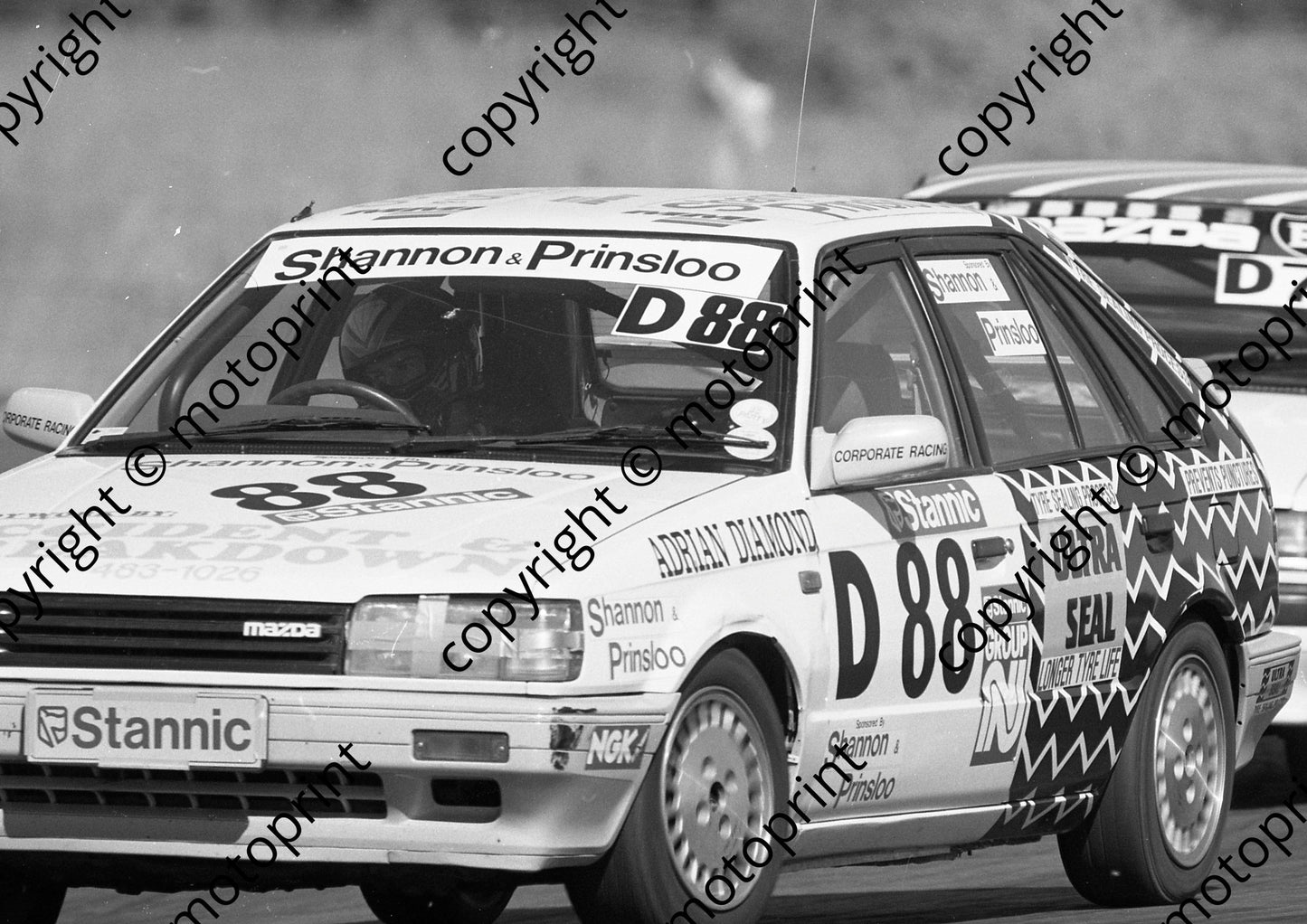 1989 Kya Stannic 88 Adrian Diamond Mazda EGi (Colin Watling Photographic)390