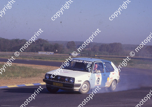 1989 Nissan Intnl Rally 8 Frank Lindemann, Johan Sieling Golf (Colin Watling Photographic) (40)