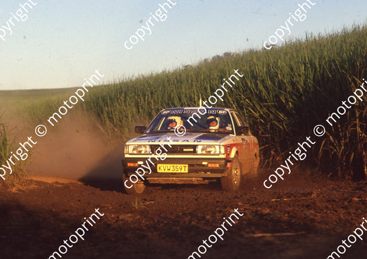 1989 Tour de Valvoline 15 Koos Roos,Dave McGregor Sentra (Colin Watling Photographic) (6)