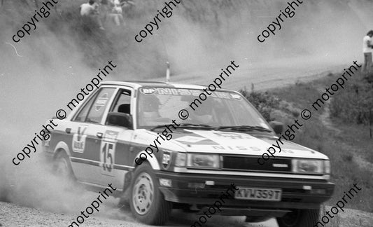 1989 Tour de Valvoline Rally 15 Koos Roos ...Skyline (Colin Watling Photographic) (4)