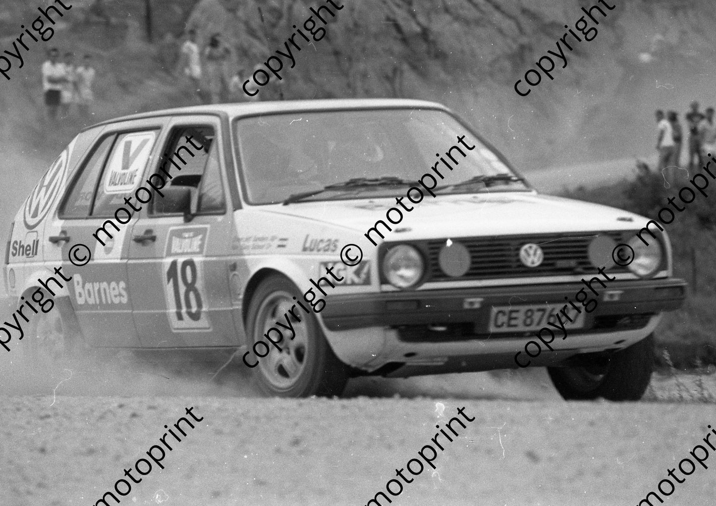 1989 Tour de Valvoline Rally 18 Jeff Sanders, Gary Schoof GOlf (Colin Watling Photographic) (2)