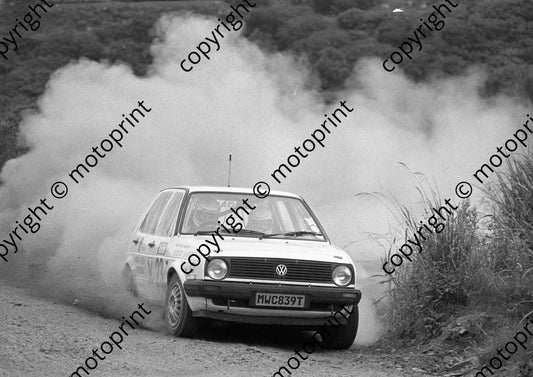 1989 Tour de Valvoline Rally 23 Paulo Piazza Musso, Gillian Tarlton Golf GTi (Colin Watling Photographic) (3)