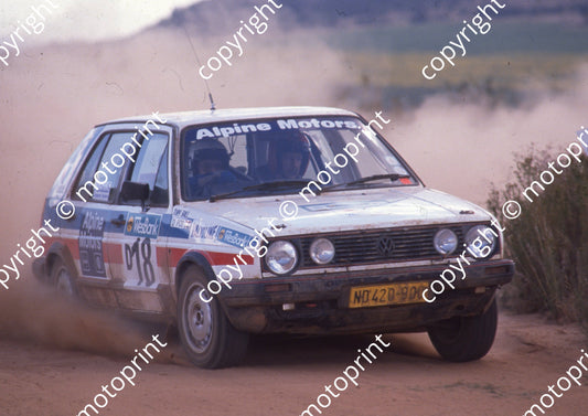 1989 WEsbank Rally 18 Tony Ball, Tony Babb Golf  (Colin Watling Photographic) (16)